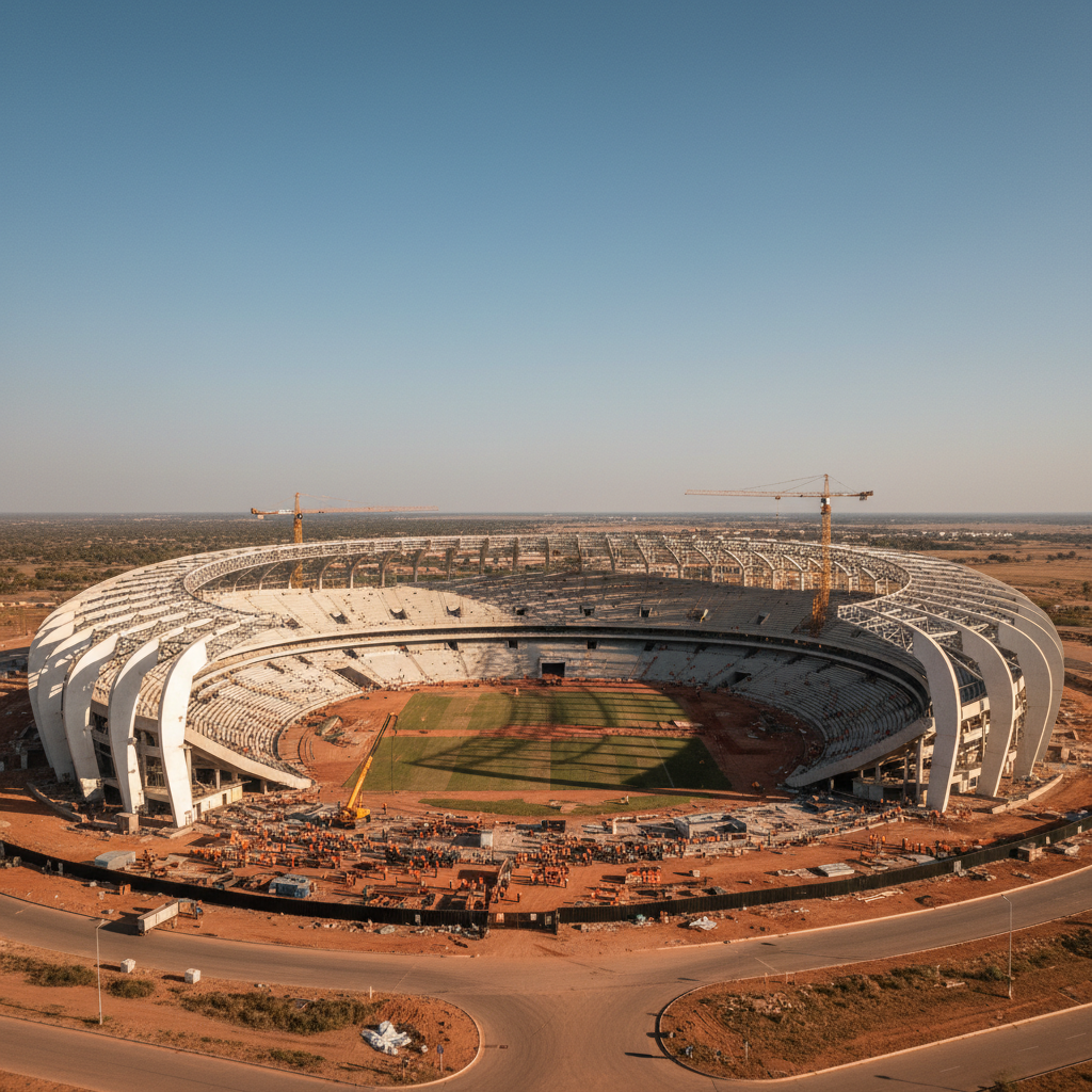CAN 2025 : Les préparatifs s'accélèrent, enjeux et défis 1/1